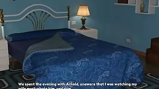 Perfect Housewife (by K4soft) - Funny day on the nudist spa with old Arnold (3)