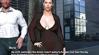 Perfect Housewife (by K4soft) - Horny wife masturbates old man in front of other elders  (4)