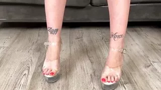 First time with a professional actor, Liya knows how to take it!