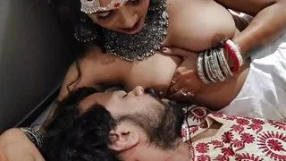 First Night of a newly married desi beautiful girl with addicted husband