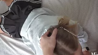 College girl didn't expect her stepbrother to turn on