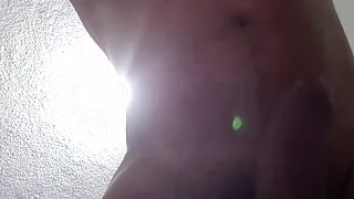 Seductive 18-year-old brunette cumshot