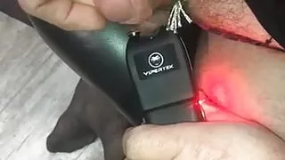 Stun gun used on cock and balls 2