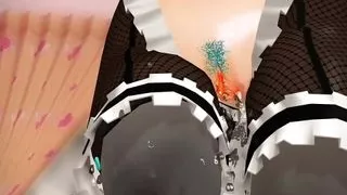 Watching Miku-Chan's Pussy (3D HENTAI)