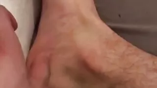 i play with my levi's socks and i cum in them