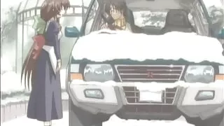 Hentai cartoon dubbed in English romantic