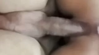 Real amateur Chubby wife riding cock