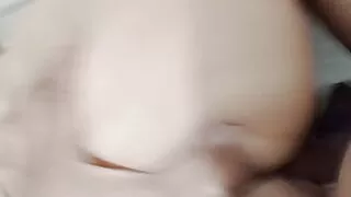 My husband's friend came to bring him some documents, but he wasn't there, so he didn't hesitate to stick his hard cock in me.