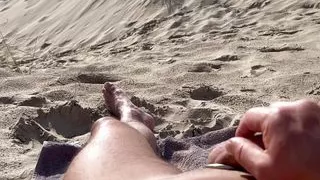 Voyeur caught me gave me his cum.