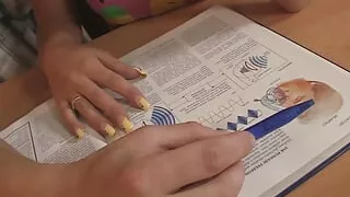 brunette teen cheats on boyfriend  with his buddy