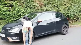 Tante, Deutscher Sex, Penis, Öffentlicher Sex, Mager, Jung