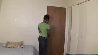 throwback - young ebony slut gives don whoe a bubblegum blowjob 