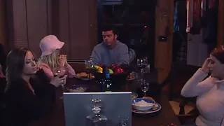 Blonde beauty Brittney Skye reminisces her steamy kitchen fuck session