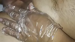 Lund ki tel malish oiled massage