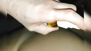 Horny step sister wants me to oil her big ass and cum on it