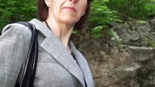 Mature Sophie Pasteur is fucked up the ass by the landlord