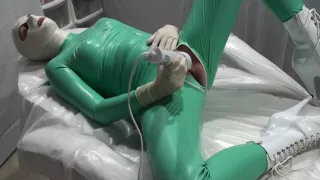 Latex Danielle Relaxing In The Ambulance