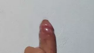 Condom Fits Tight On This Big Cock