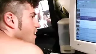 Twinks doing naughty gay stuff in a steamy complilation