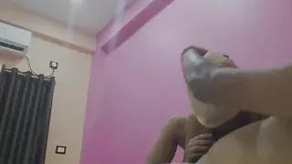 Indian Desi Girl Riding Big Cock & Deepthroat Blowjob