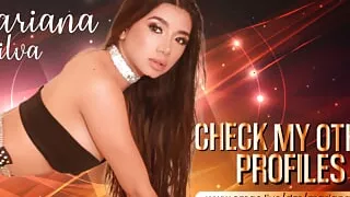 Golden Elegance: Mariana Silva's Sensual Dance Tease