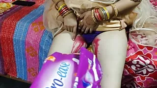 Kavita asked for sanitary pads from her at the wedding.