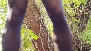 If you go down to the woods today,  be sure of a big cumshot