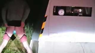 Flash in front of speed control cam