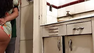 The Neighbor Asks Me To Borrow A Tool And There He Threatenes Me To Let Me Suck My Little Puck.