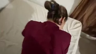 I caught my stepsister masturbating in my room and this happened