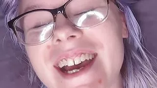 EVERYONE CUM WITH ME PLEASE!!! POV above me in bed while I masturbate in leggings and socks