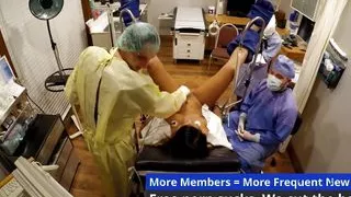 Freshman Sheila Daniels Gets Hitachi Magic Wand Orgasms By Doctor Tampa During Physical 4 College At HitachiHoesCom