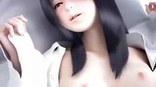 3d 64 Lustfull morning with beauty classmate