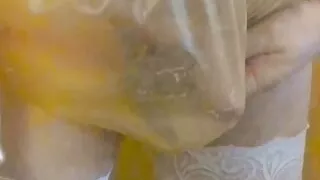 Europäischer Sex, Deutscher Sex, Latexsex, Gummi, Schlank, Kleiner Schwanz