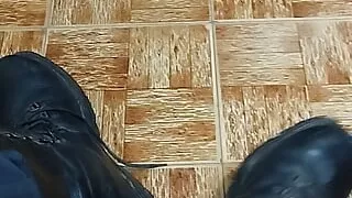 enjoy the master's feet and boots