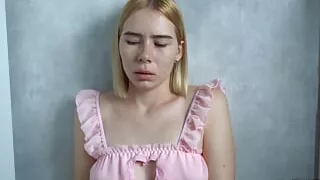 Beautiful Alice has an orgasm, Beautiful agony