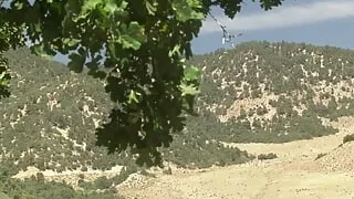 Hot biker Avenna Lee fucked raw outdoors