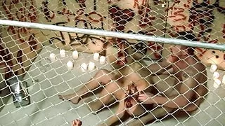 Kelly Wells anal banged while she sucks gloryhole cock