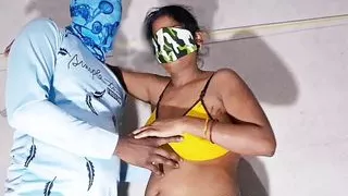 Indian beautiful and sexy bhabhi hard fucking doggy style, I'm hardsex her husband her tight pussy