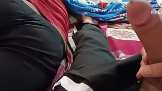 Wow first time i touch my stepbrother big ass wanted to fuck him in midnight