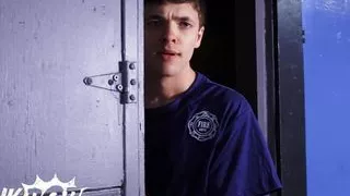 After PuttAfter Putting Out A Fire, Malik Deling Out A Fire, Firefighters Malik Delgaty & Troye Dean Hit It Off In The Firehouse