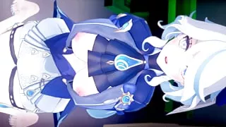 Furina Stripped And Fucked Until Creampie Genshin Impact Hentai