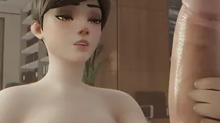 Fennochik Hard intense sex in the hotel room hot big ass college girl swallowing huge big cock anal creampie inside the ass