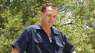 Hottie Aj Estrada pussy banged outdoors hardcore