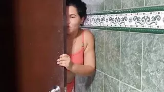 Sex with my cousin after he went into the bathroom