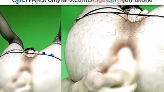 edgeworth johnstone censored closeup high definition  anal dildo on trans gay sissy femboy