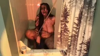 Painted Strip Bubble Water Dildo In Ass Dildo In Pussy Bot Bot Bot