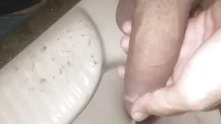 My big cock pissing