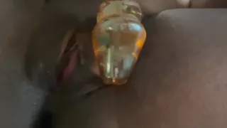 Up Close Ebony Pussy