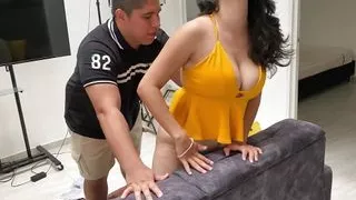 my horny cousin came to my house to fuck me